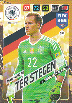 Marc-Andre ter Stegen Germany 2018 FIFA 365 International Star #394